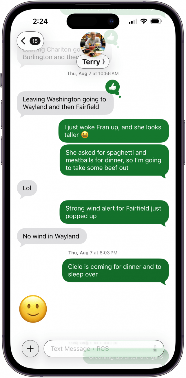 green text bubbles do not mean you are blocked on iphone