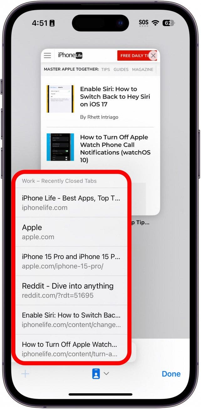 Safari Tabs Disappeared on iPhone? How to Get Them Back!