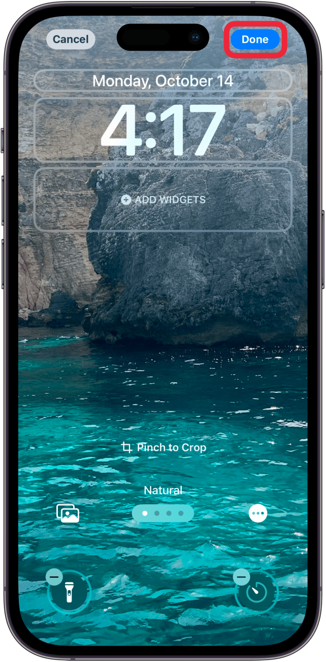 how to change lock screen photo on iphone shortcut