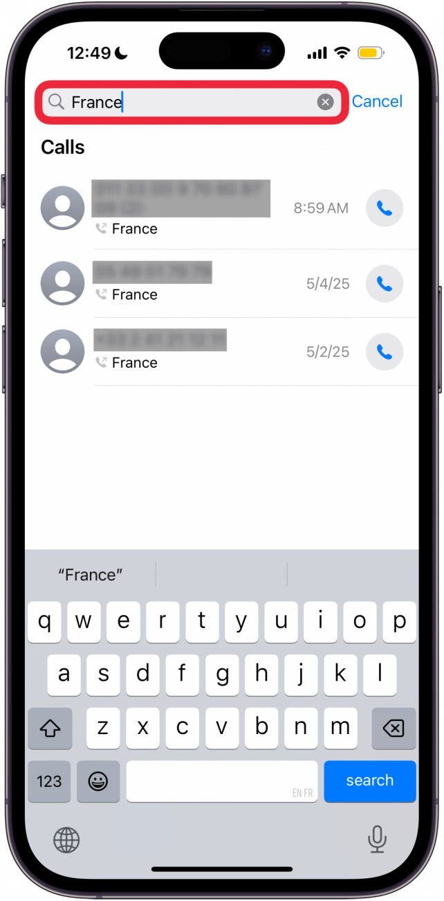 Search by location