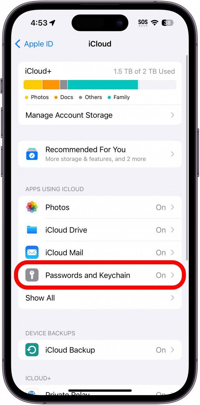 How to Enable iCloud Keychain on Your iPhone or iPad