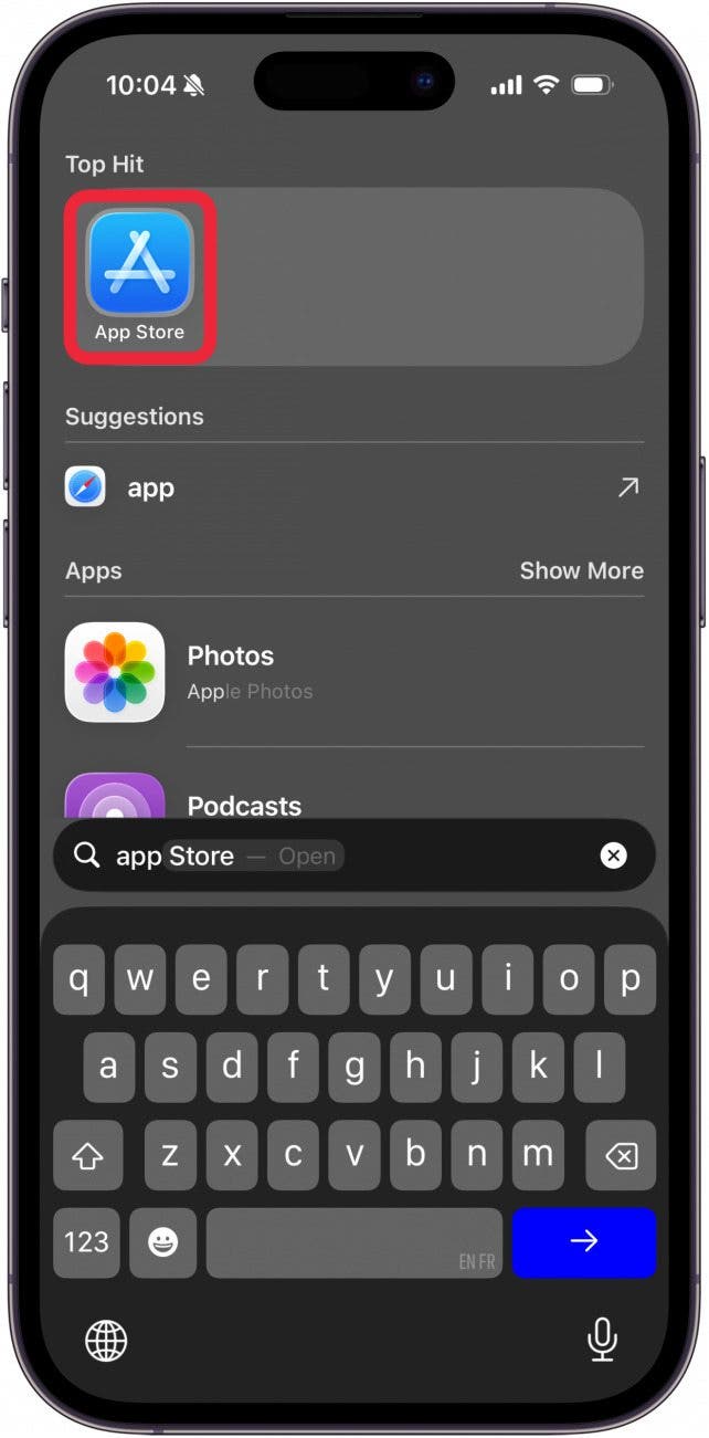 Open App Store