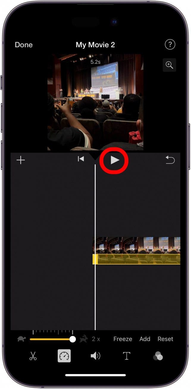 How to Speed Up a Video on iPhone