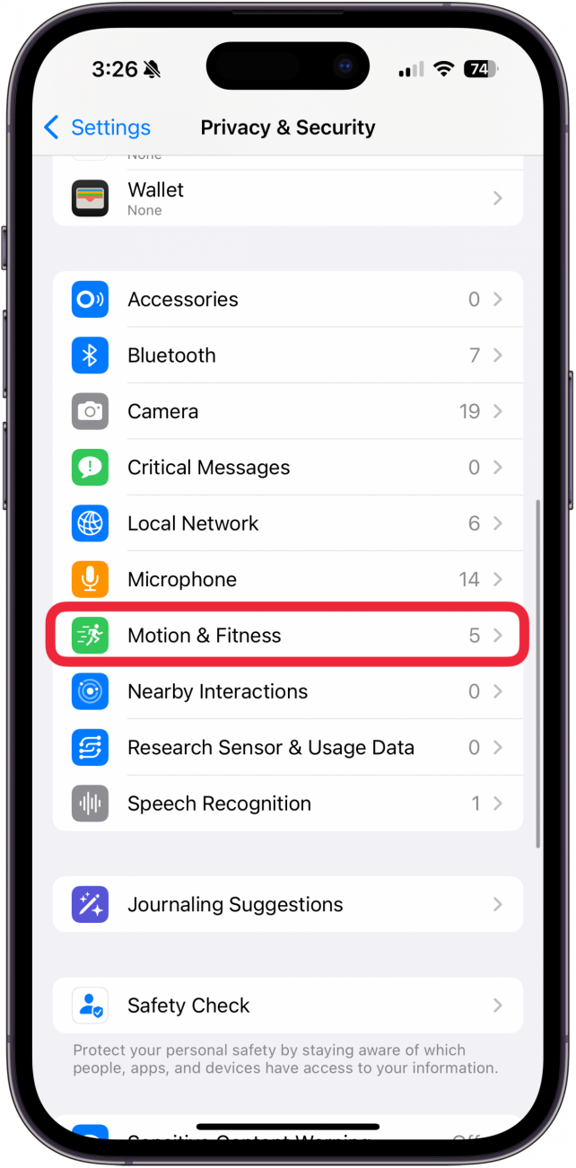 fitness app not tracking steps