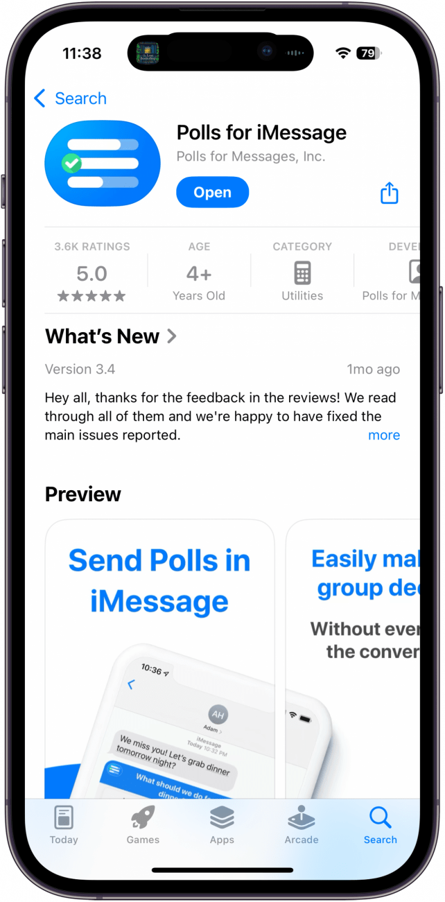 How to Create Your Own Poll in iMessage Group Chats
