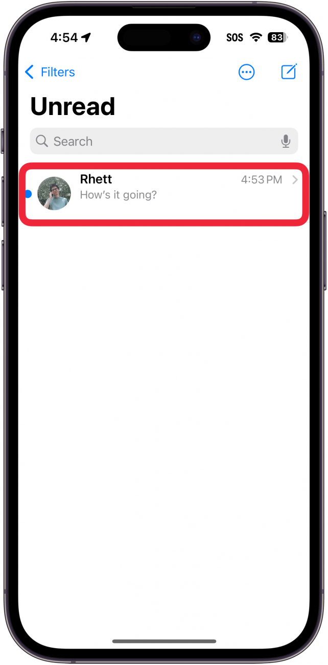 Fixed iPhone Says I Have Unread Messages