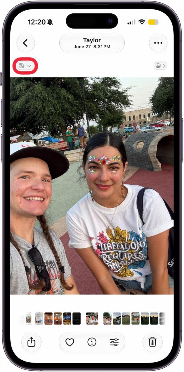 Tap portrait icon