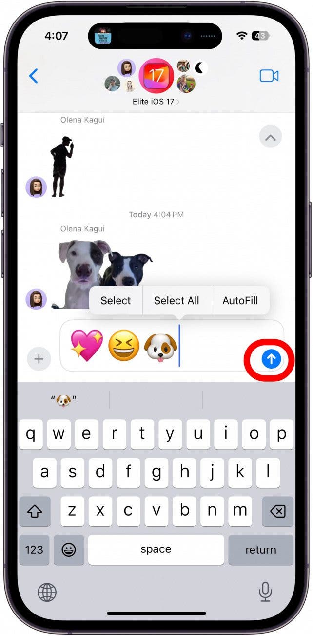 emoji in iphone