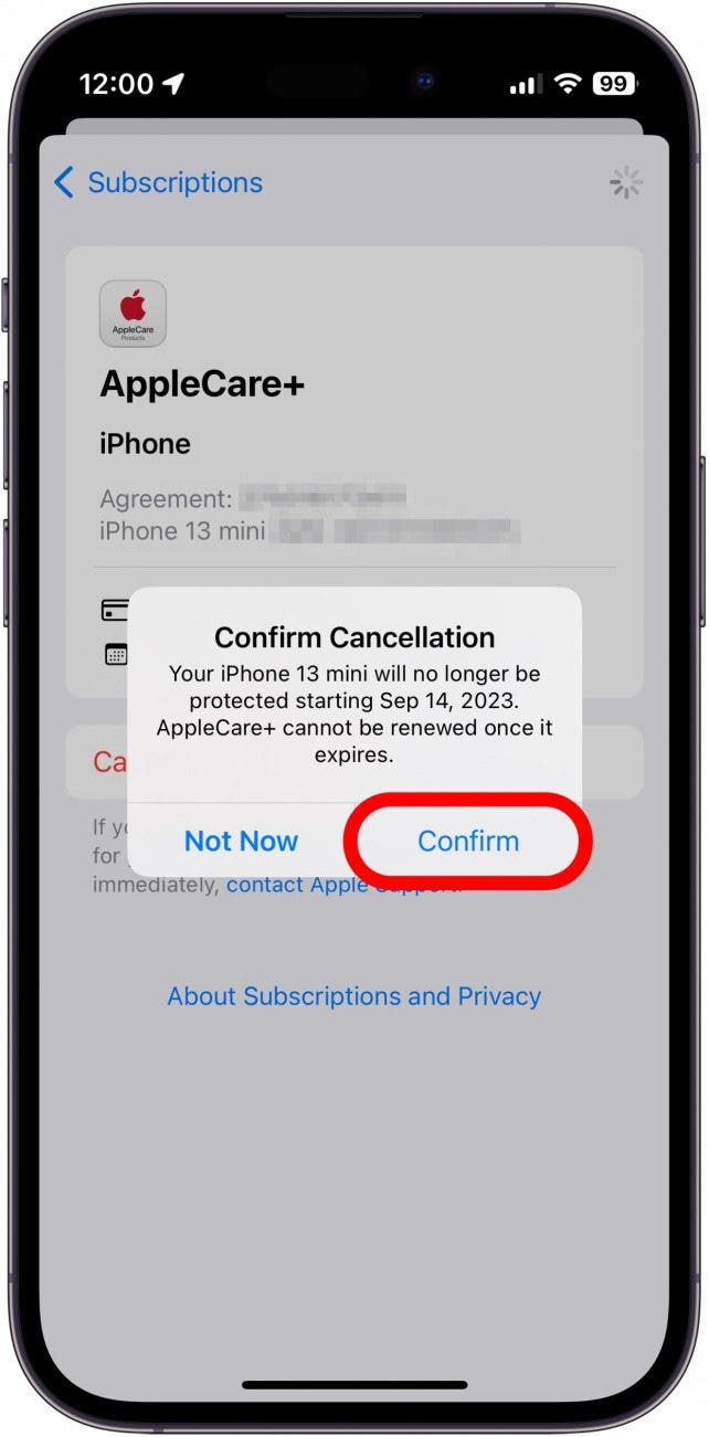 How to Cancel AppleCare for iPhone & Get a Refund (iOS 17)