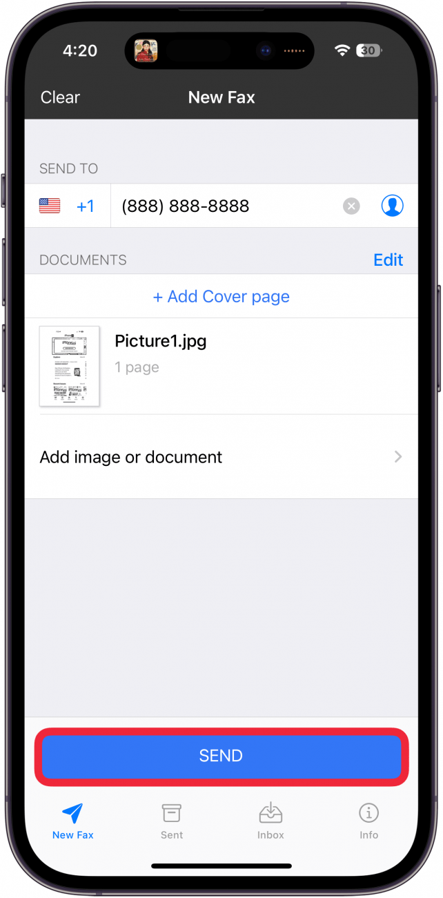 How to Send a Fax from Your iPhone