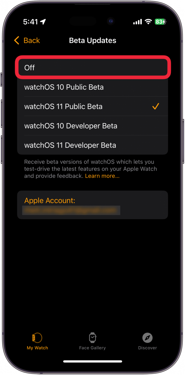 Apple watch beta update deals