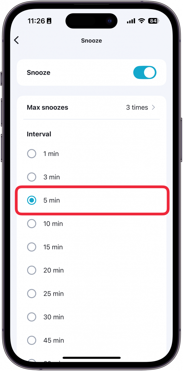How to Change Snooze Time on iPhone