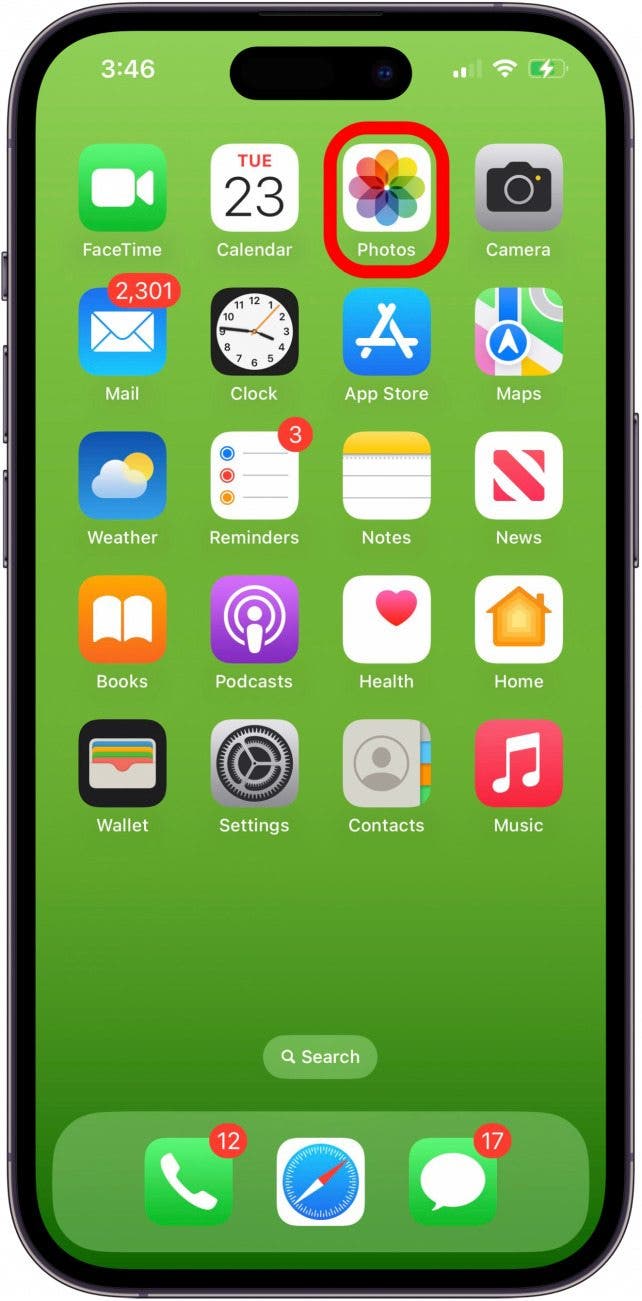 ipad and iphone photos app