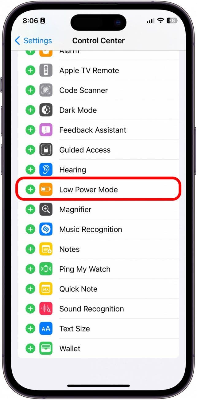what does lower power mode do