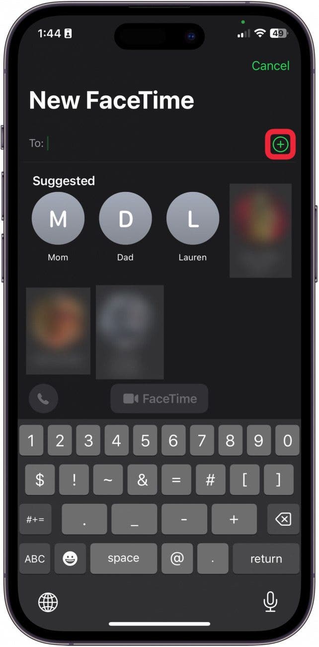 how to facetime on iphone