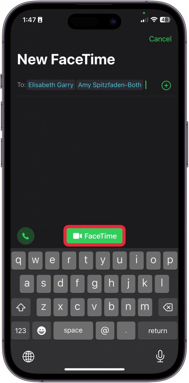 how do i facetime