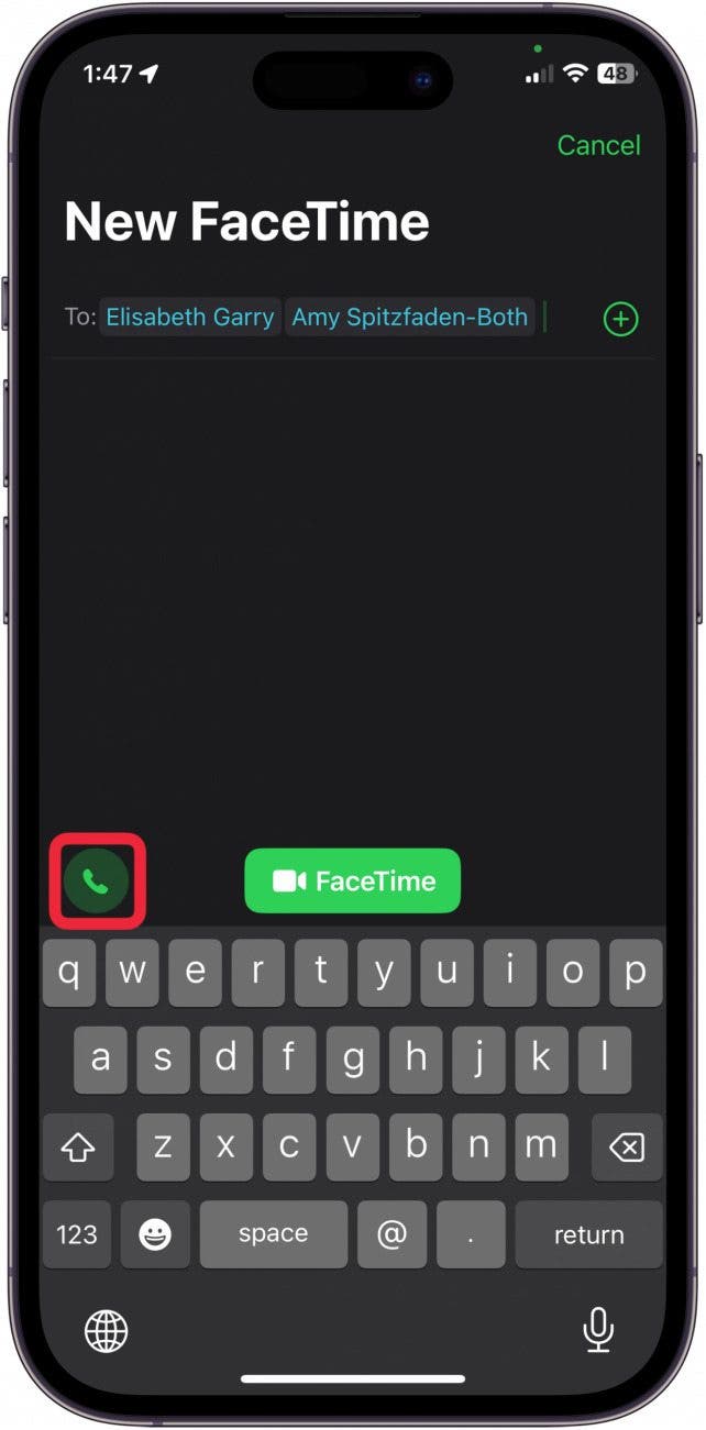 facetime iphone