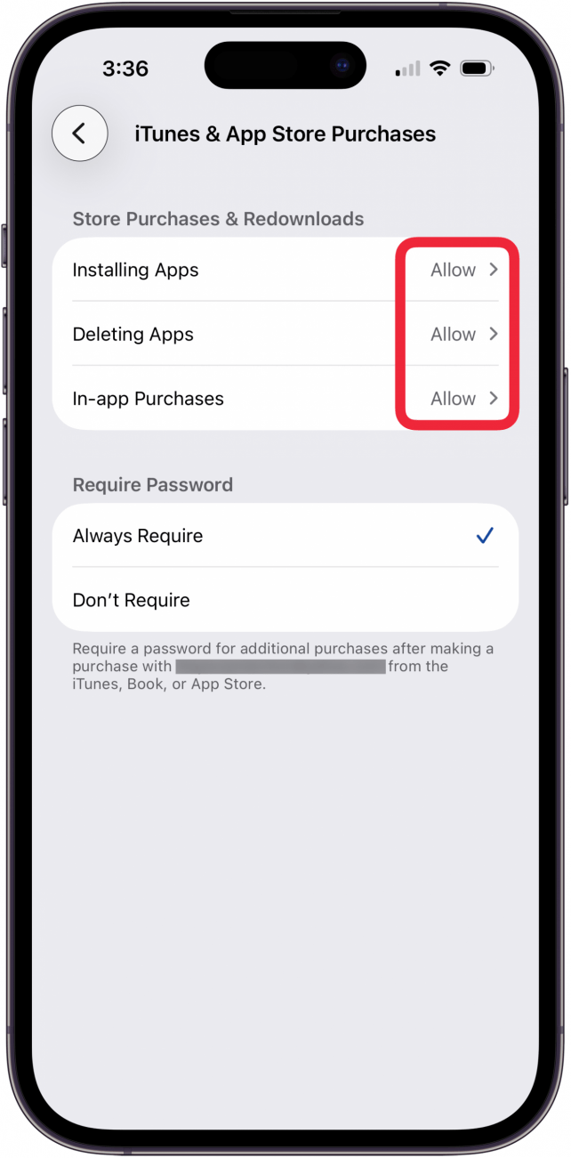 make sure all three settings say allow make sure all three settings say allow