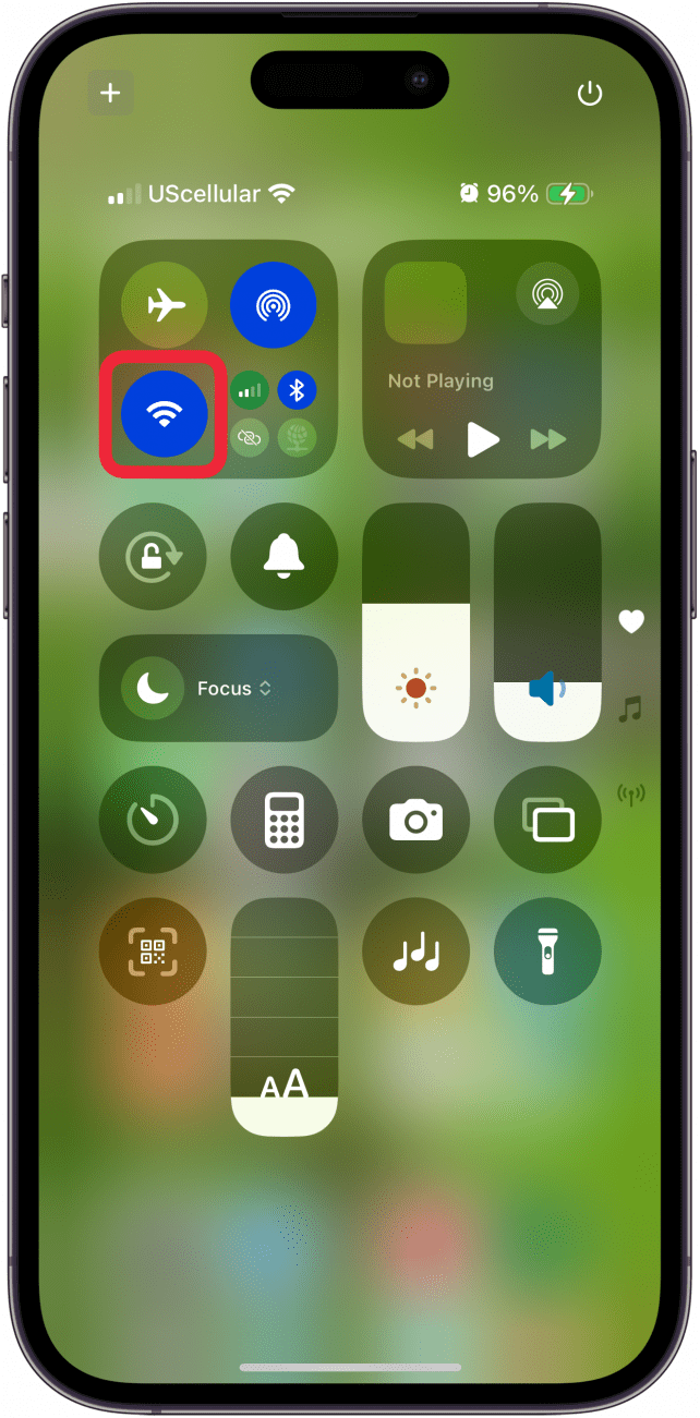 make sure iphone is connected to wifi
