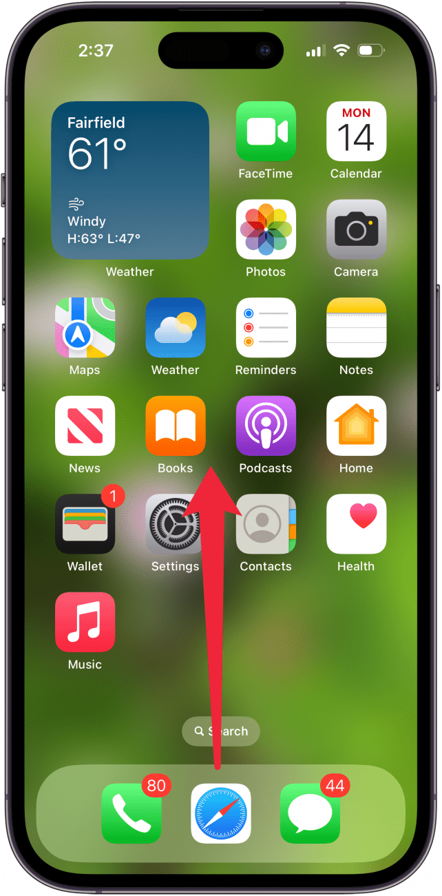 open app switcher on iphone