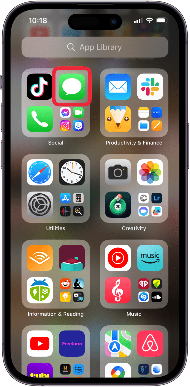 open messages to delete recently deleted texts iphone