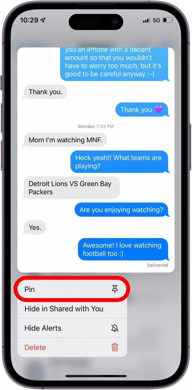 How to Pin Conversations in the Messages App to Find Them More Easily