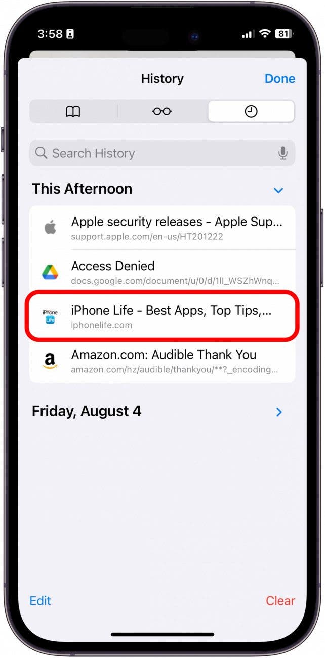 How to Restore Recently Closed Safari Tabs on iPhone
