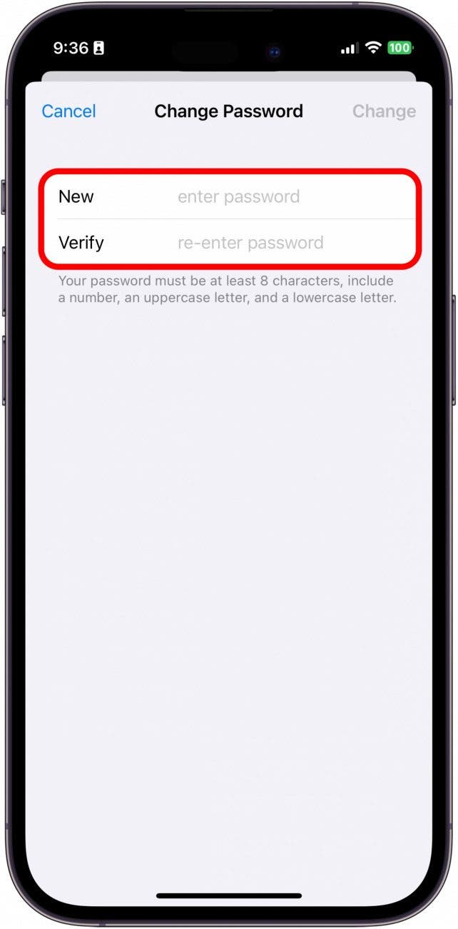 apple id password