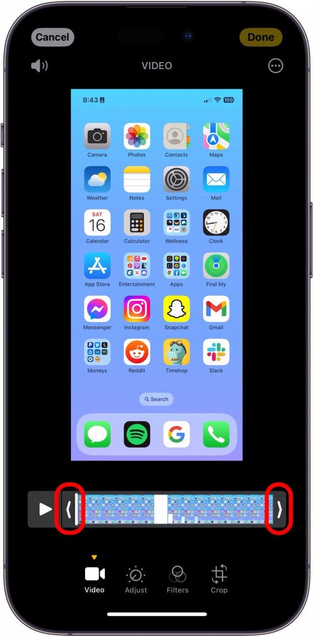 how long can u screen record on iphone