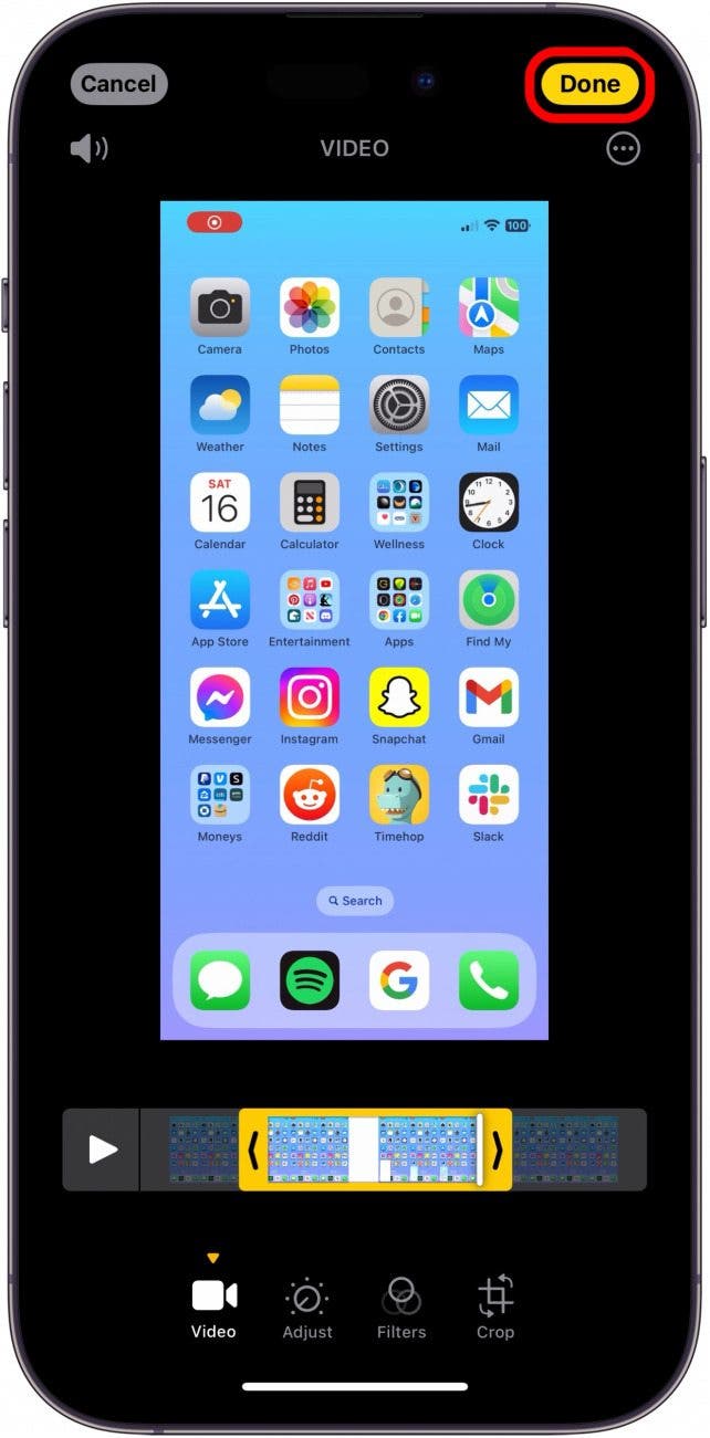 how long can an iphone screen record