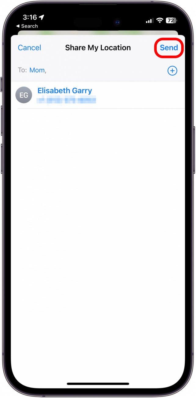 How to Share Your Location on iPhone via Find My App