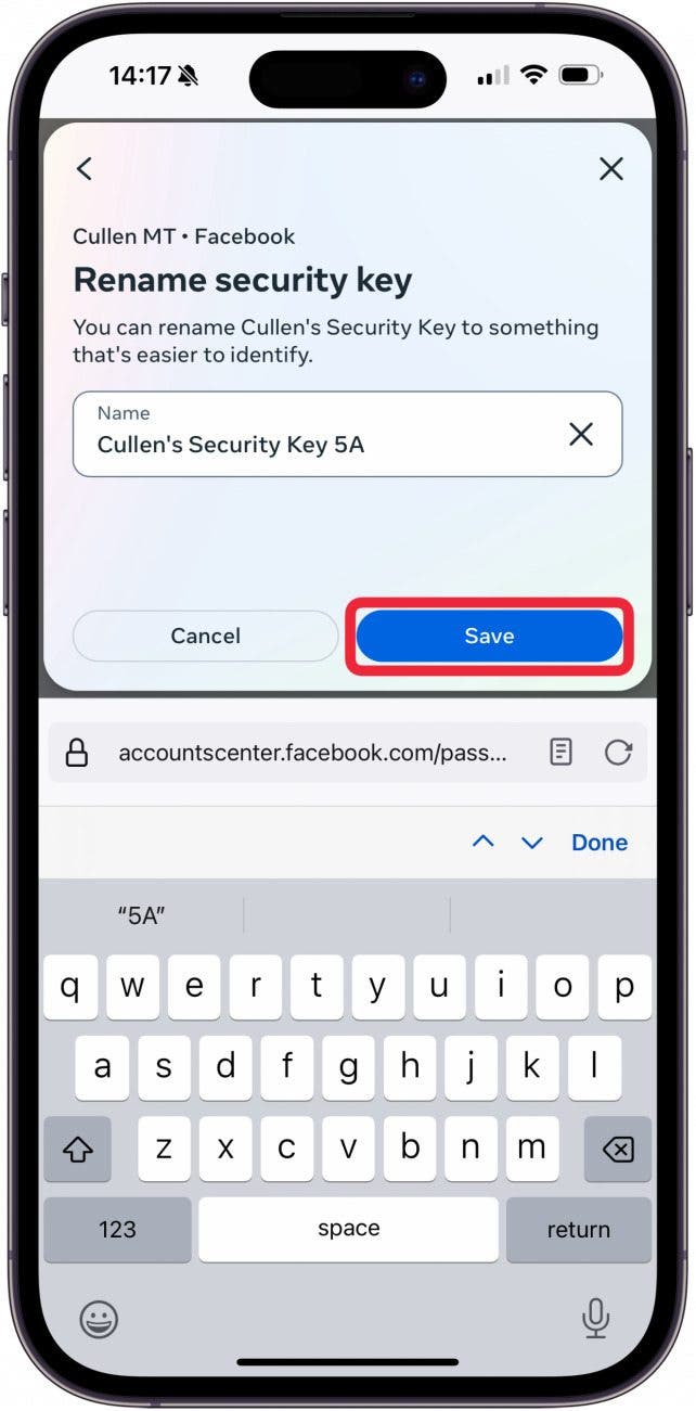 How to Add a Security Key to Facebook