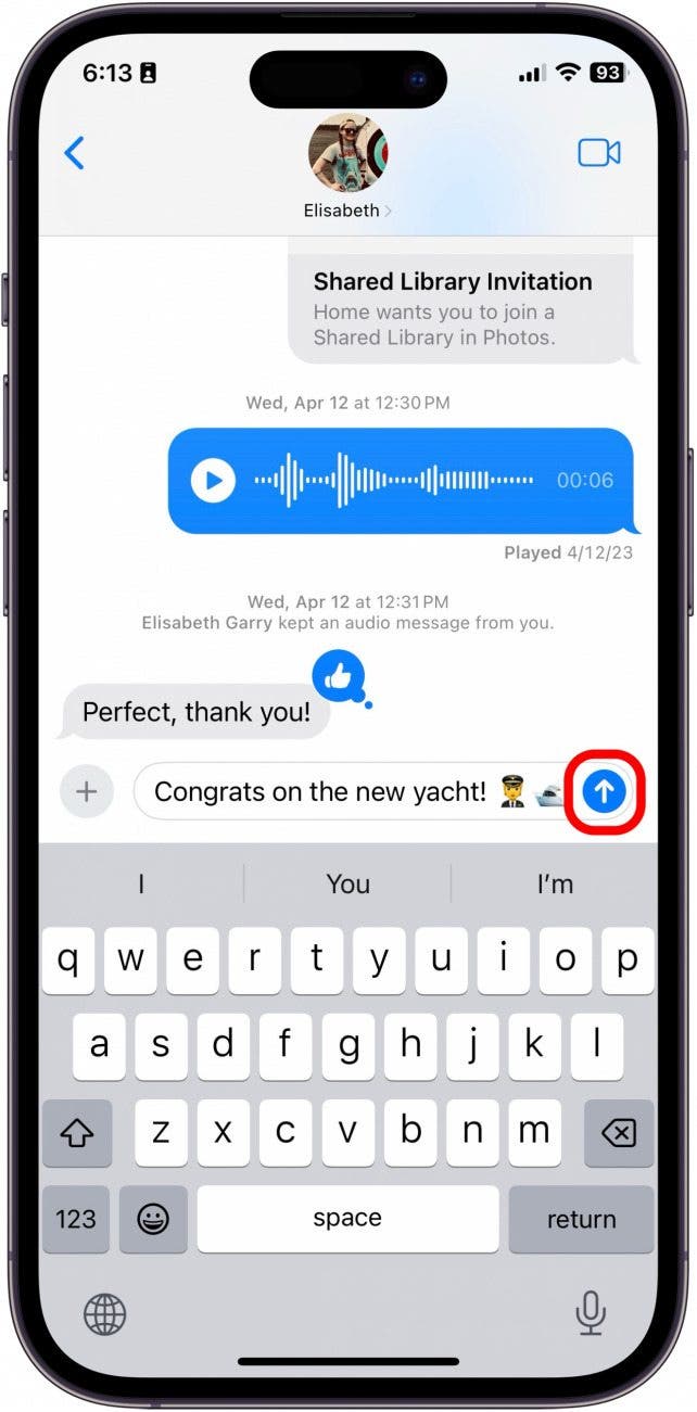How to Send Fireworks on iPhone