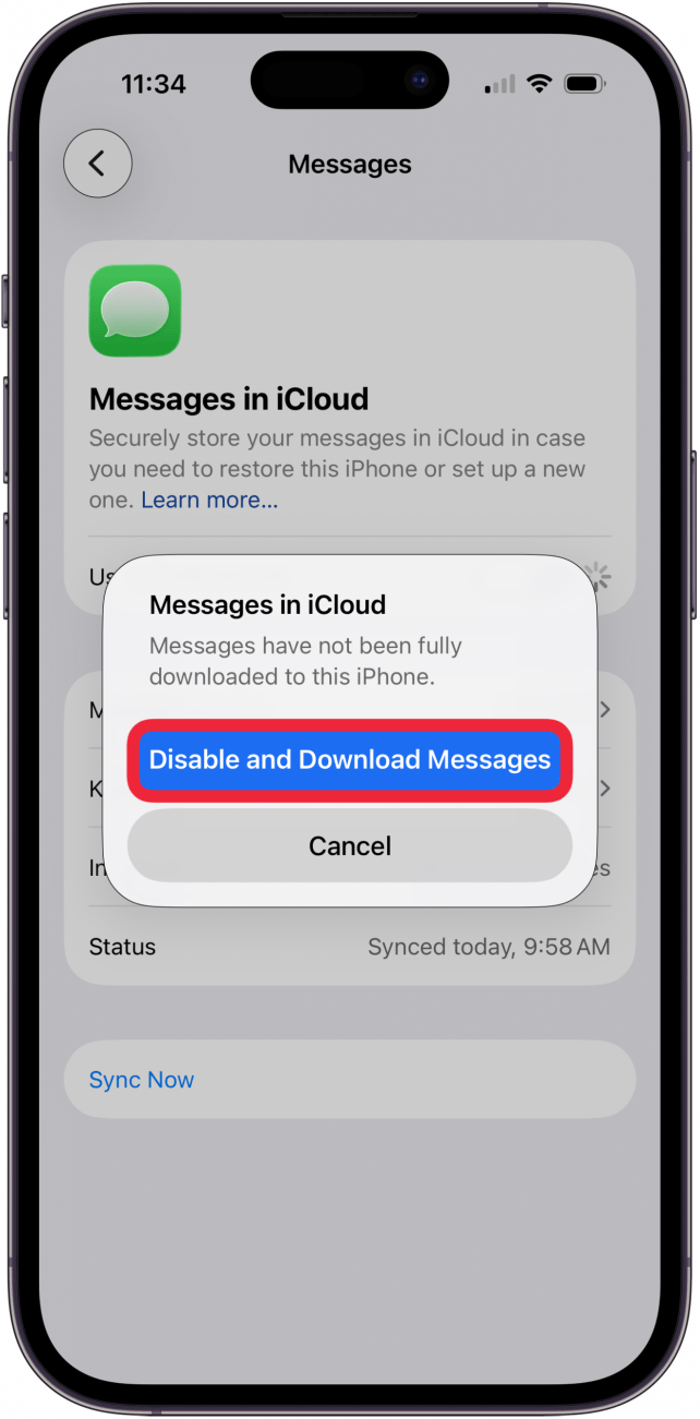 sign out of icloud then back in on iphone