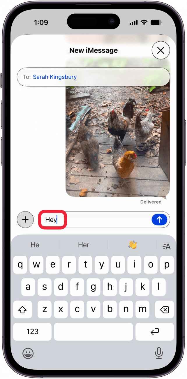 slide to type word appears slide to type word appears