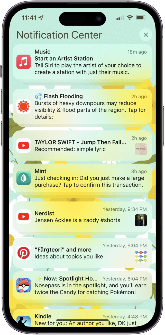 How to View Cleared Notifications on iPhone