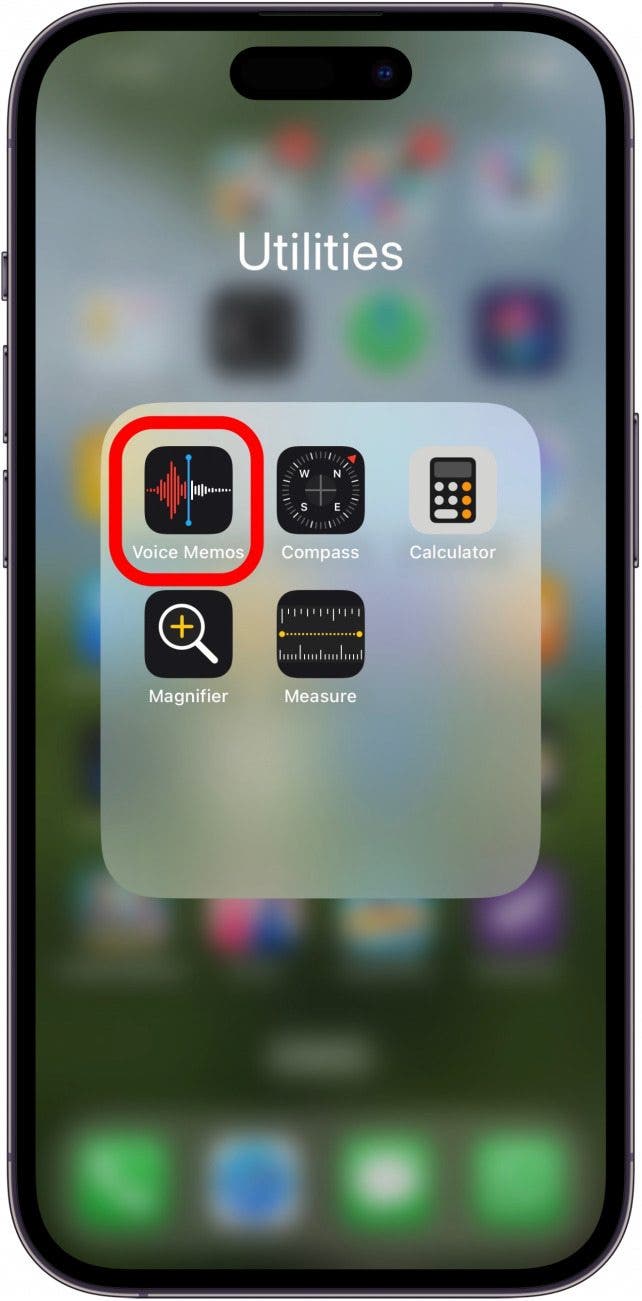 tap voice memo where do voice messages save on iphone