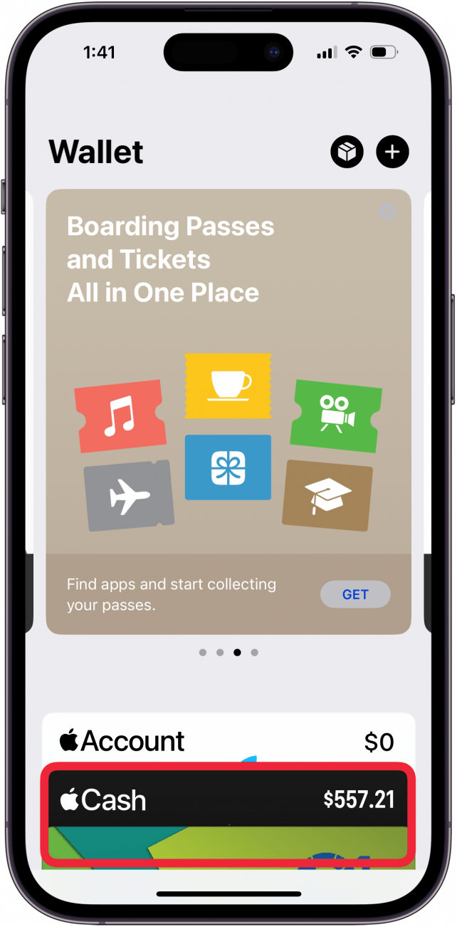 tap apple cash card