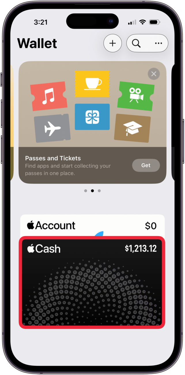 tap apple cash card