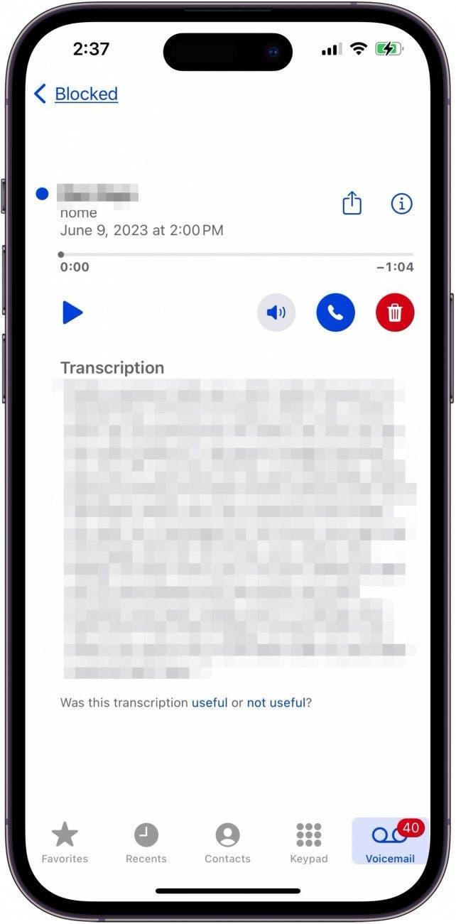 How to Check Voicemails from Blocked Numbers on an iPhone