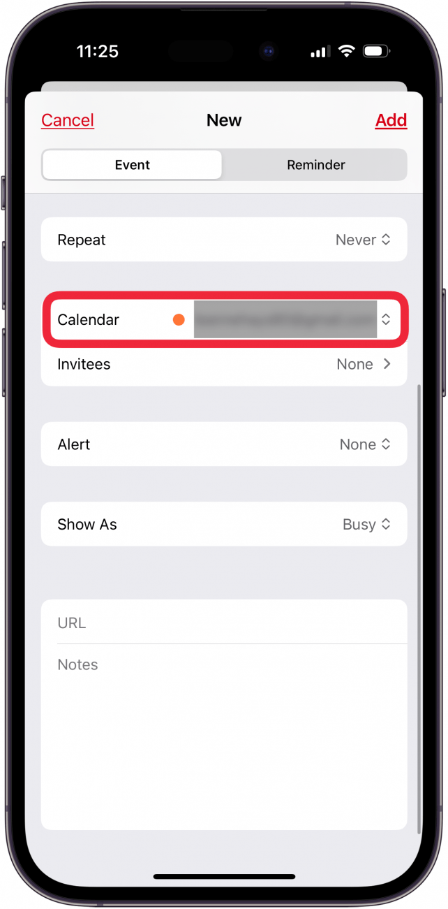 tap calendar