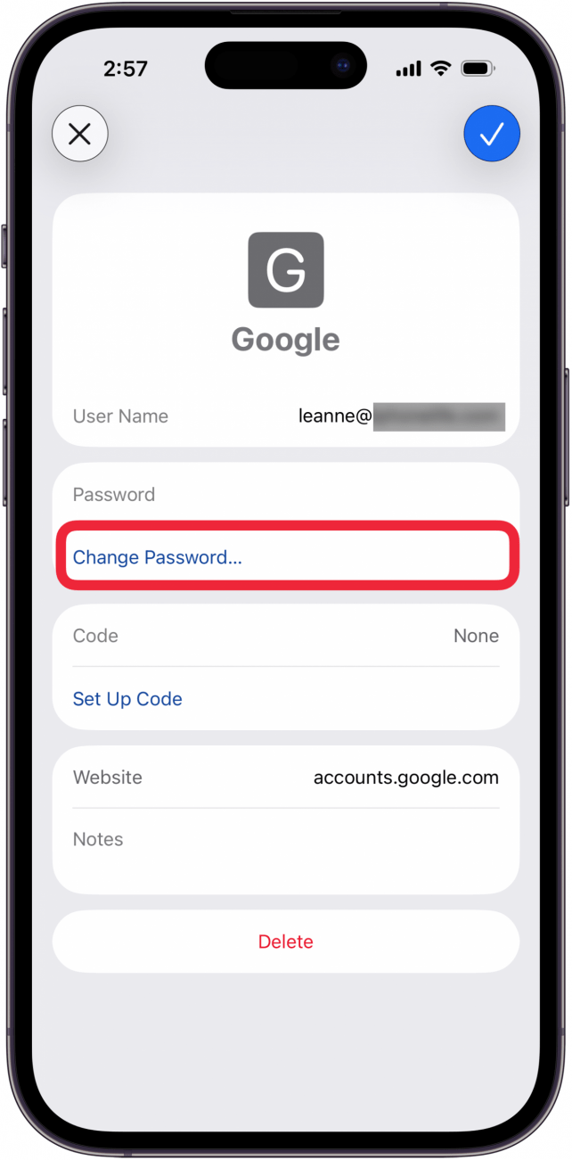 tap change password tap change password