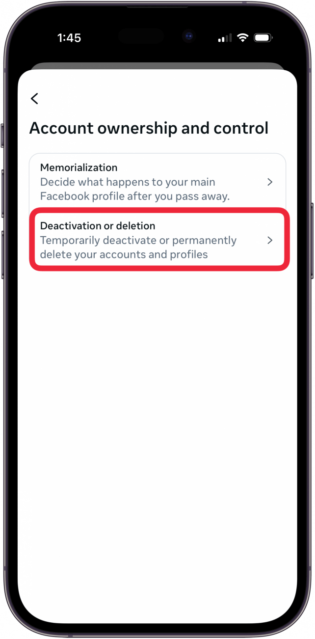 tap deactivation or deletion tap deactivation or deletion