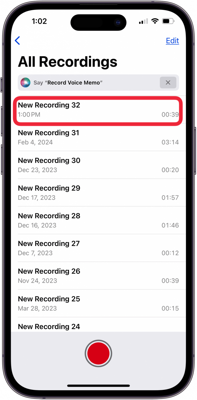 ipad voice memo to text