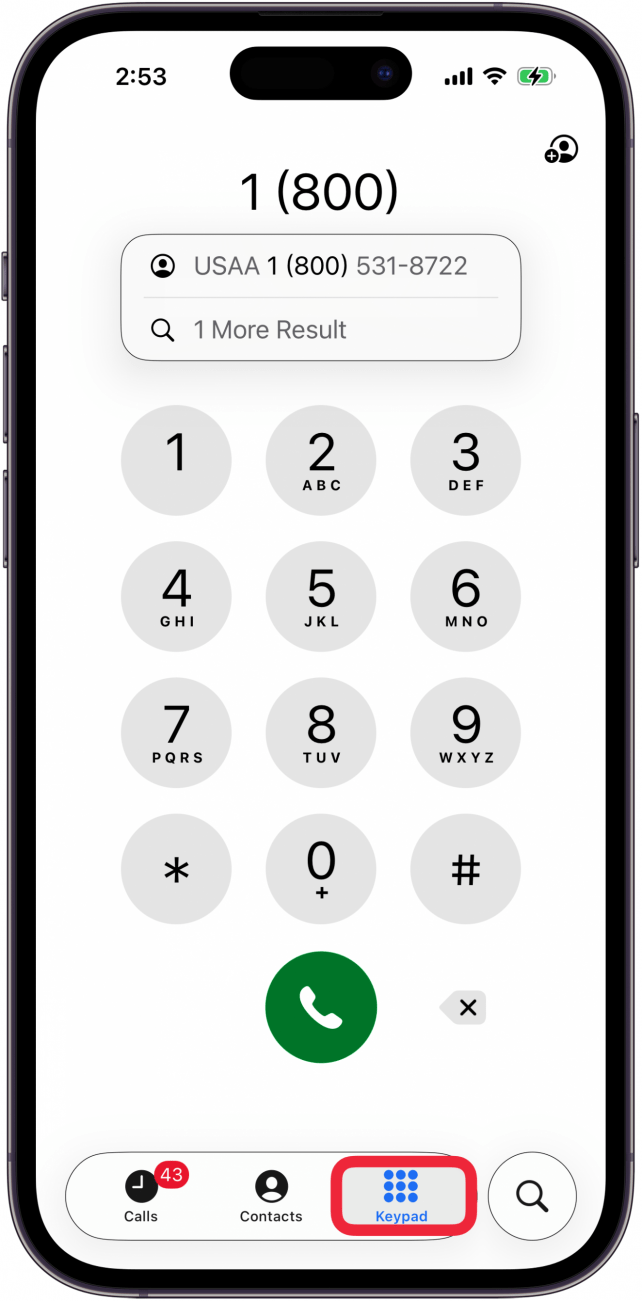 tap keypad and dial numbers tap keypad and dial numbers