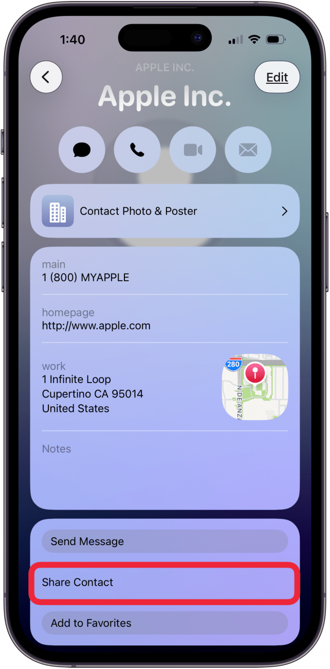 tap share contact tap share contact