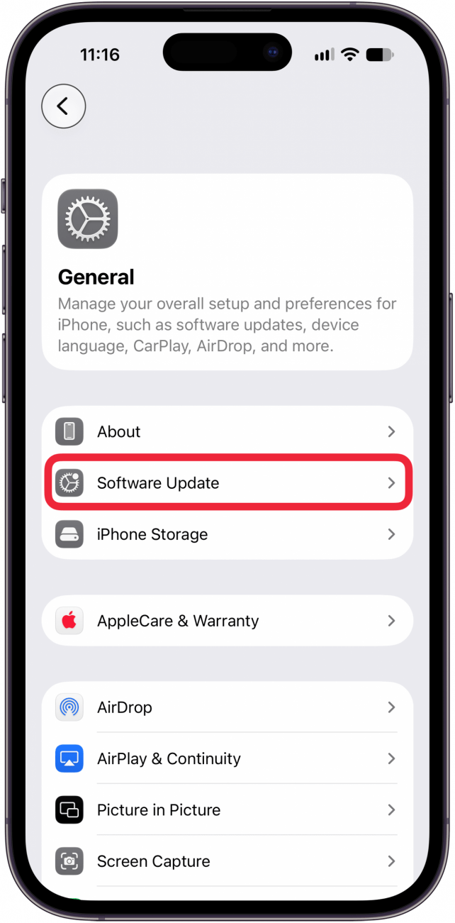 tap software update tap software update