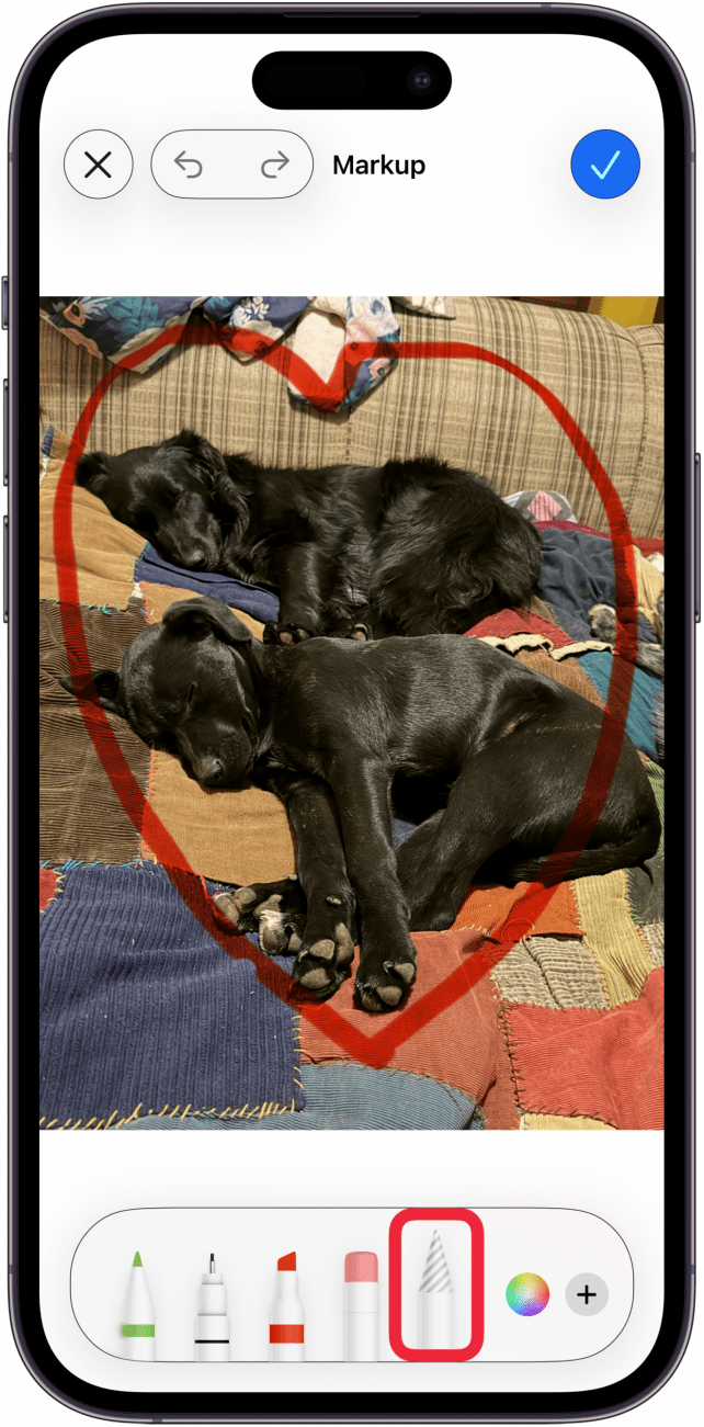 tap the object eraser markup tool tap the object eraser markup tool