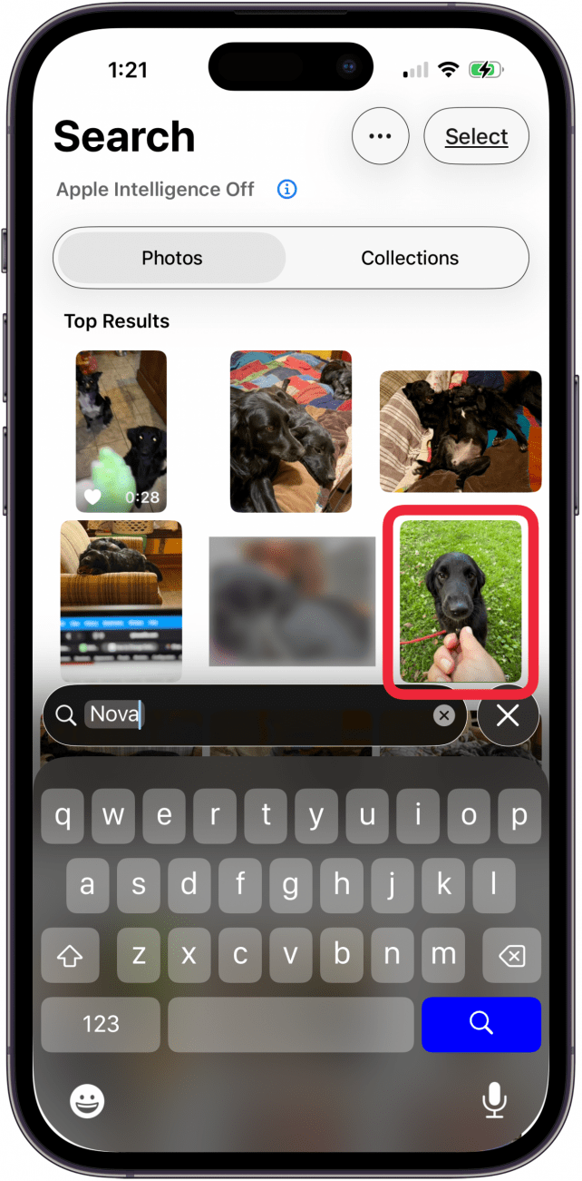 tap the photo you want to change to portrait mode