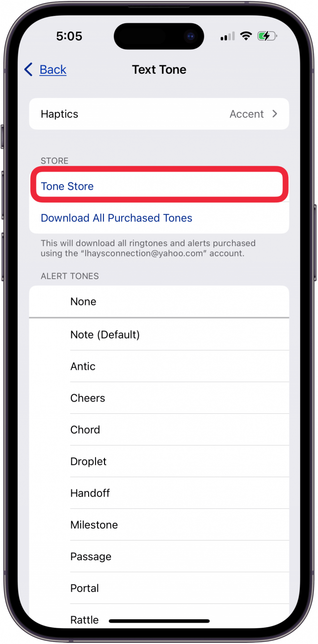 tap tone store